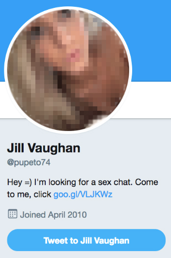 Illustration for article titled Nearly 90,000 Sex Bots Invaded Twitter in 'One of the Largest Malicious Campaigns Ever Recorded on a Social Network'